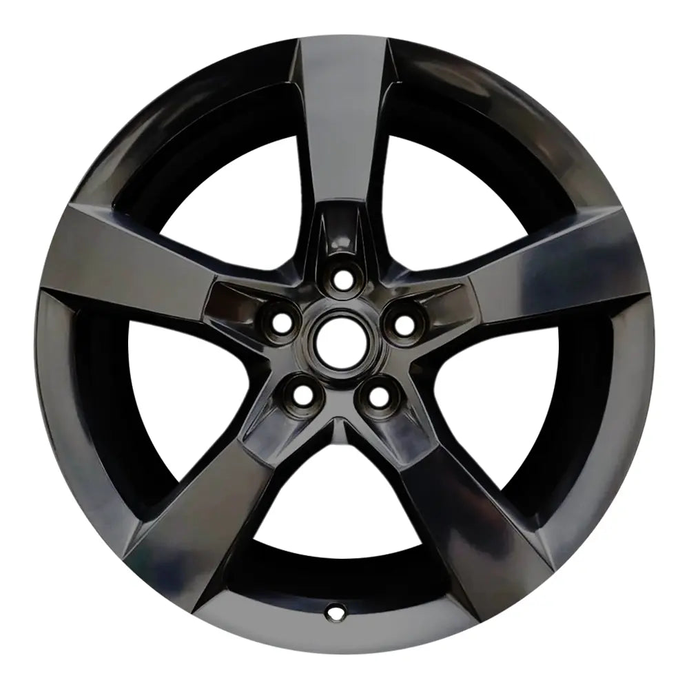 20 Inch Chevy Camaro Rim ALY05446 2010-2012 Black Rear OEM Wheel 92230895 - Perfect Replacement for Chevy Camaro SS & RS Models