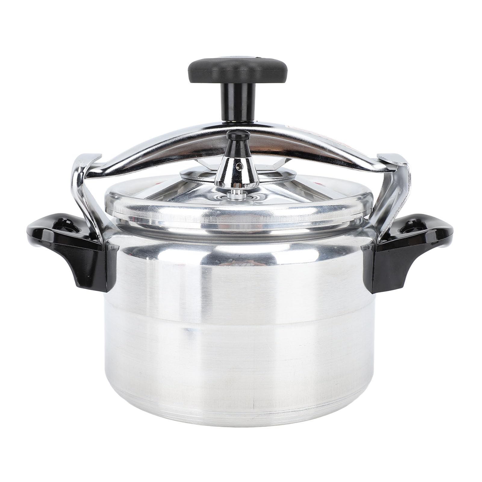 Haofy 3L Large Capacity Pressure Cooker - Aluminum Alloy Quick Cooking Pot with Anti-Stick Coating & Safety Lock, Thickened Base for Fast Meals - Perfect for Home Kitchen & Commercial Use (Pressure Cooking, Steaming, Soup Making)