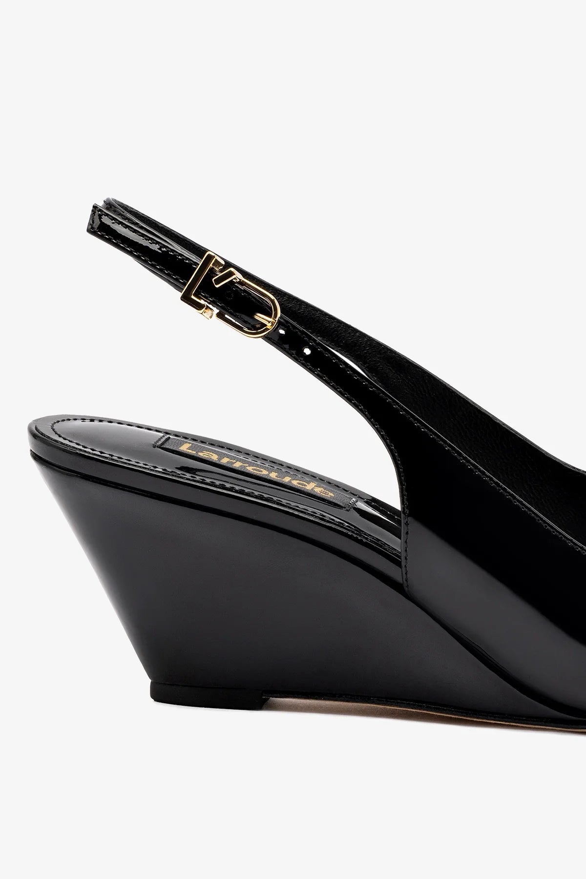 Black Patent Leather Loulou Pump - Elegant Women's Dress Shoes for Work, Party & Special Occasions