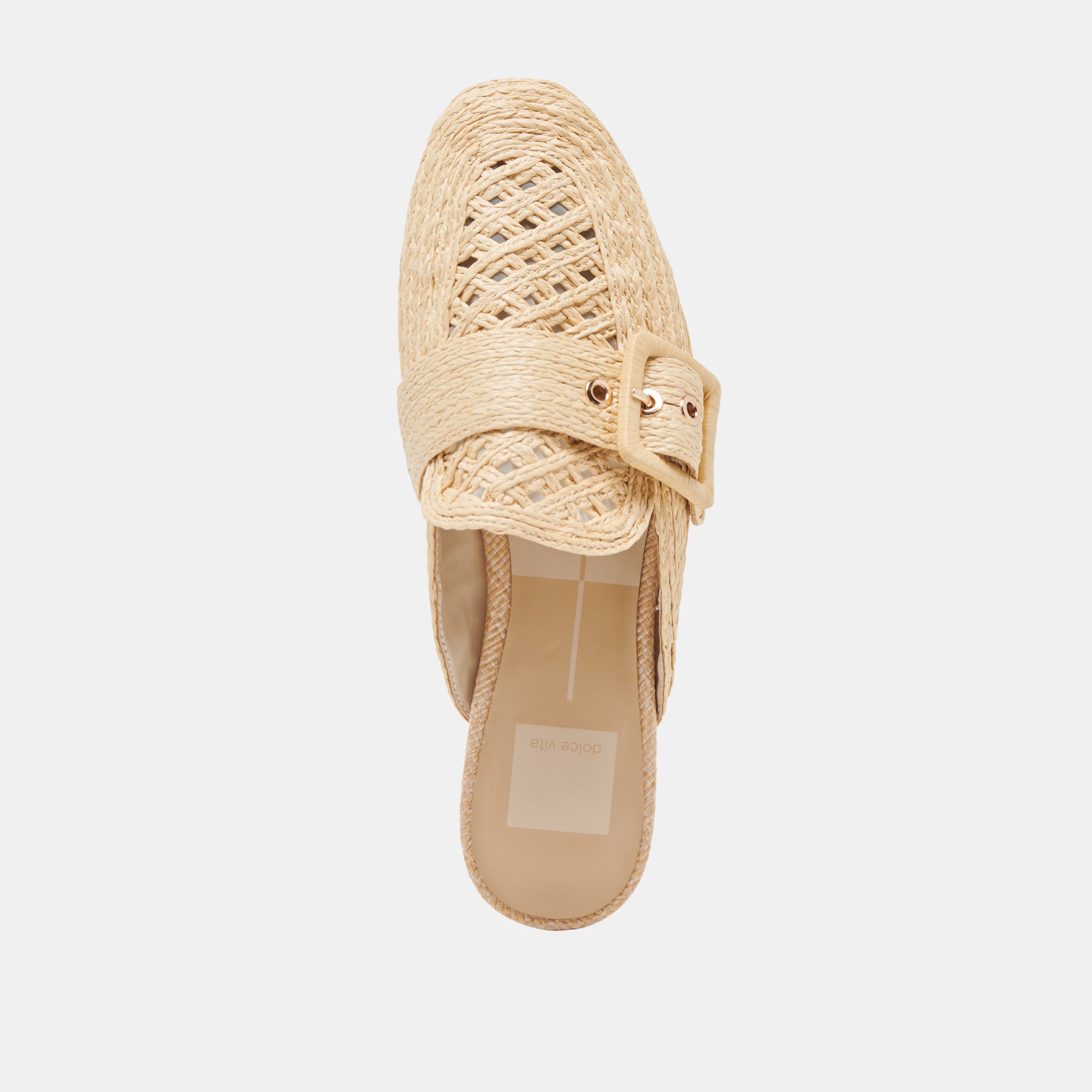 SIANNA FLATS Natural Raffia Women's Comfortable Sandals - Perfect for Beach, Vacation, and Summer Outfits
