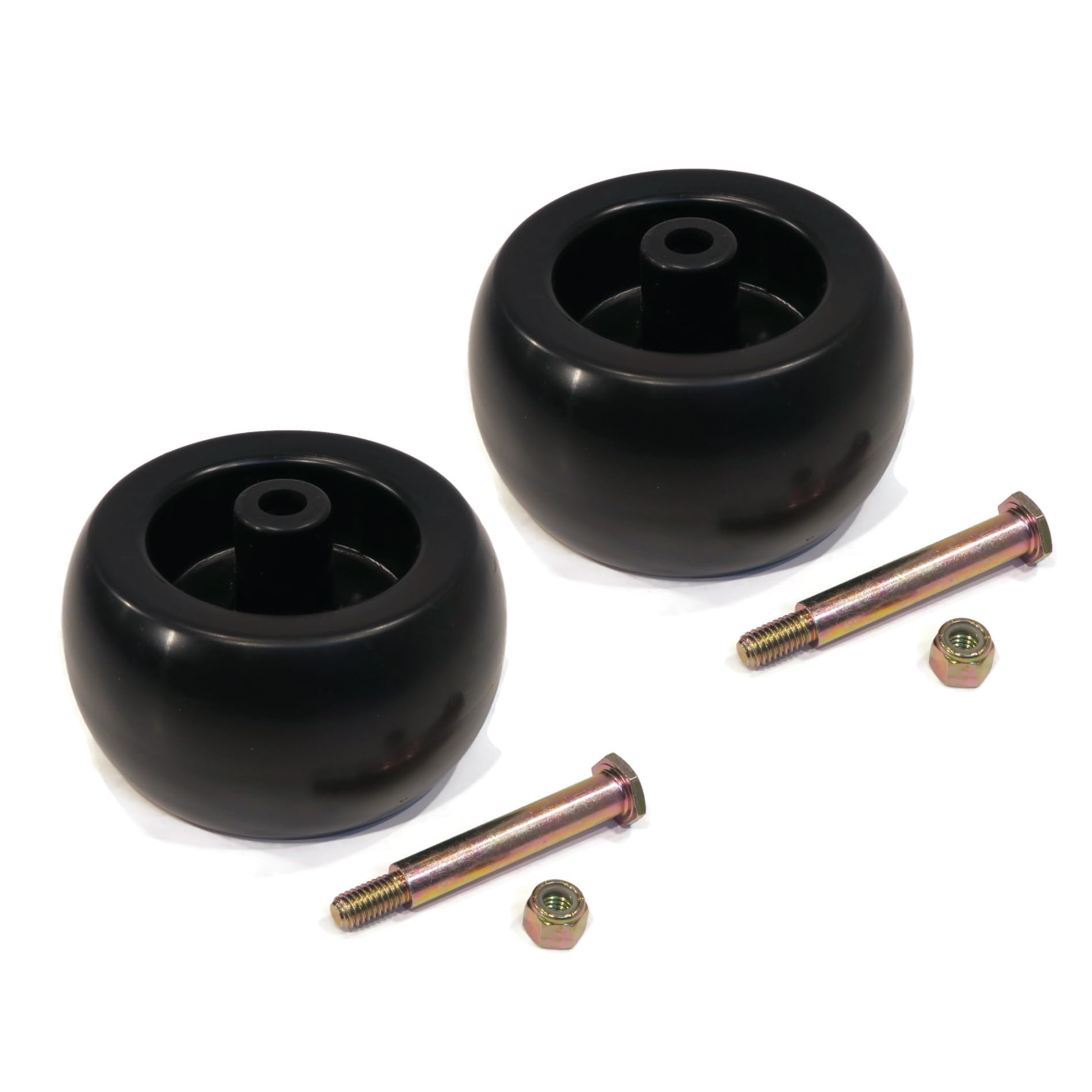 Gravely 03471700 & 03905600, Hustler 31997 Deck Wheels and Bolts Kit (Pack of 2) - Replacement Parts for Lawn Mower Maintenance & Repair - Perfect for DIY Garden Equipment Upgrades