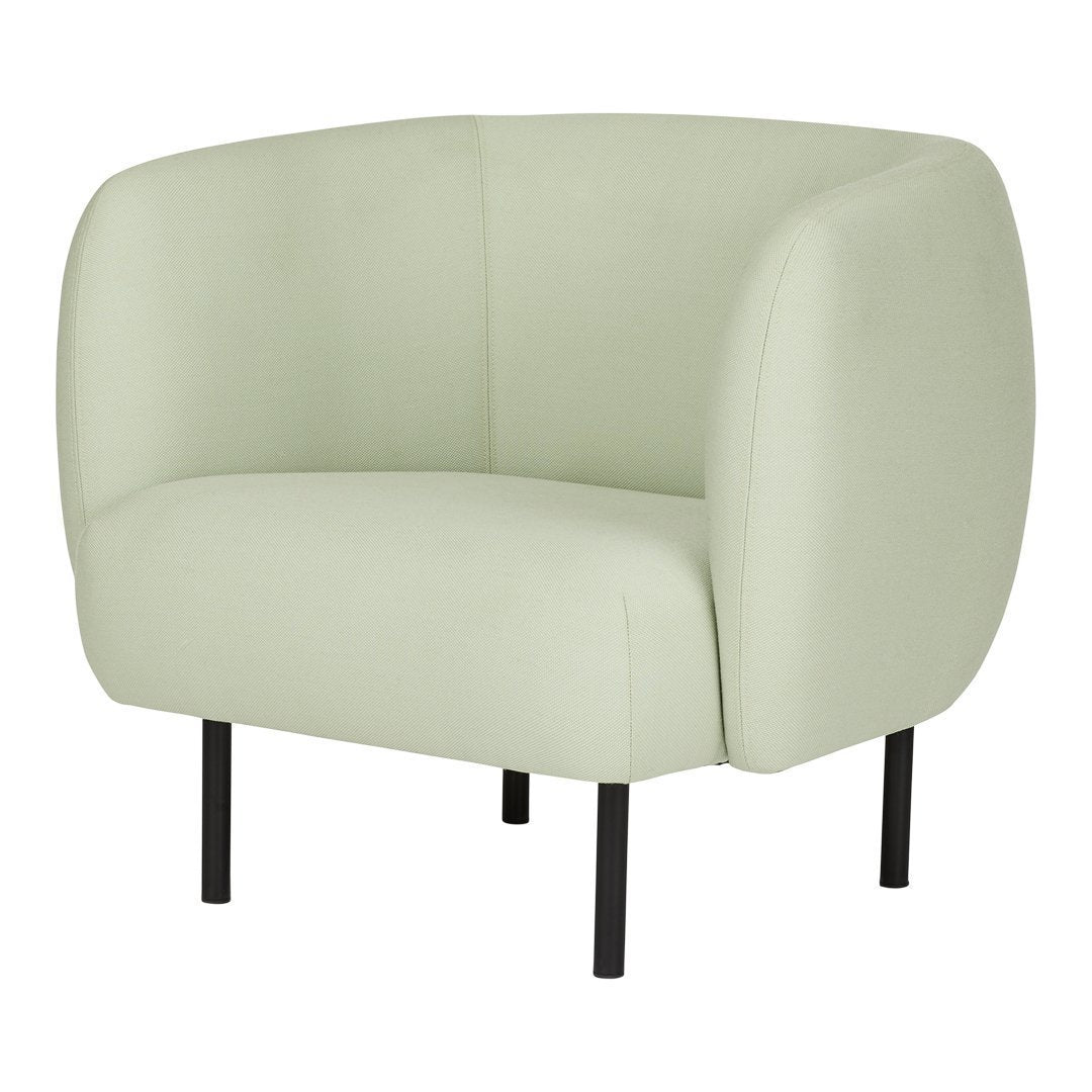 Luxury Cape Lounge Chair - Modern Accent Chair for Living Room, Bedroom & Office - Comfortable Reading Chair with Soft Cushions - Perfect for Relaxing, Napping & Home Decor