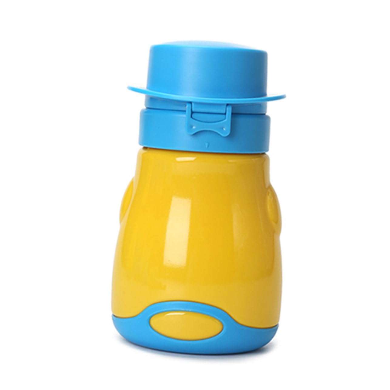 UPKOCH 3-Pack Portable Urinal Bottle for Kids - Emergency Car Toilet Travel Potty with Leak-Proof Lid (Yellow) - Ideal for Road Trips, Camping & Long Drives