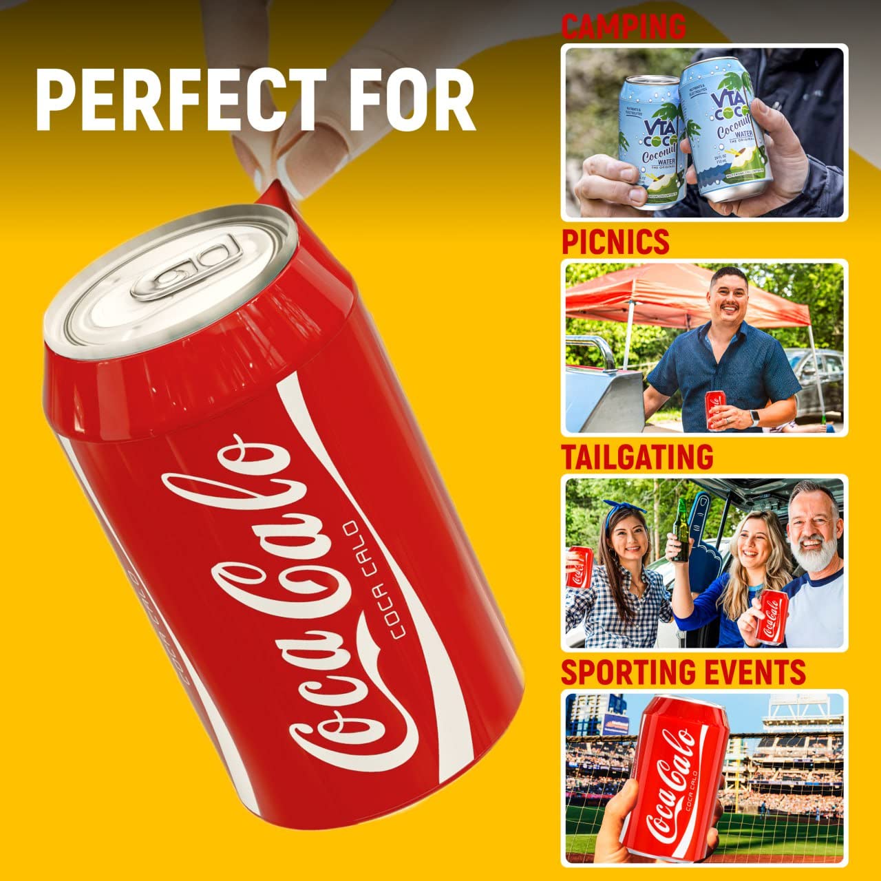 BeerSkin Skywin Silicone Can Cover (10 Pack) 12oz (355ml) - Reusable Insulating Sleeves for Beer, Soda & Energy Drinks - Keep Beverages Cold & Prevent Condensation - Perfect for Parties, BBQs & Outdoor Events