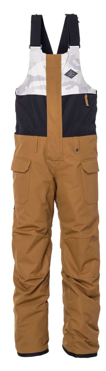 686 Junior Frontier Insulated Bib Snow Pants for Kids - Waterproof Winter Ski Pants with Warm Lining - Perfect for Snowboarding, Skiing & Cold Weather Outdoor Activities (2023 Model)
