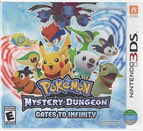 Pokemon Mystery Dungeon: Gates to Infinity - Nintendo 3DS Game (English Version) | Adventure RPG for Kids & Adults | Perfect for Travel & Family Game Nights
