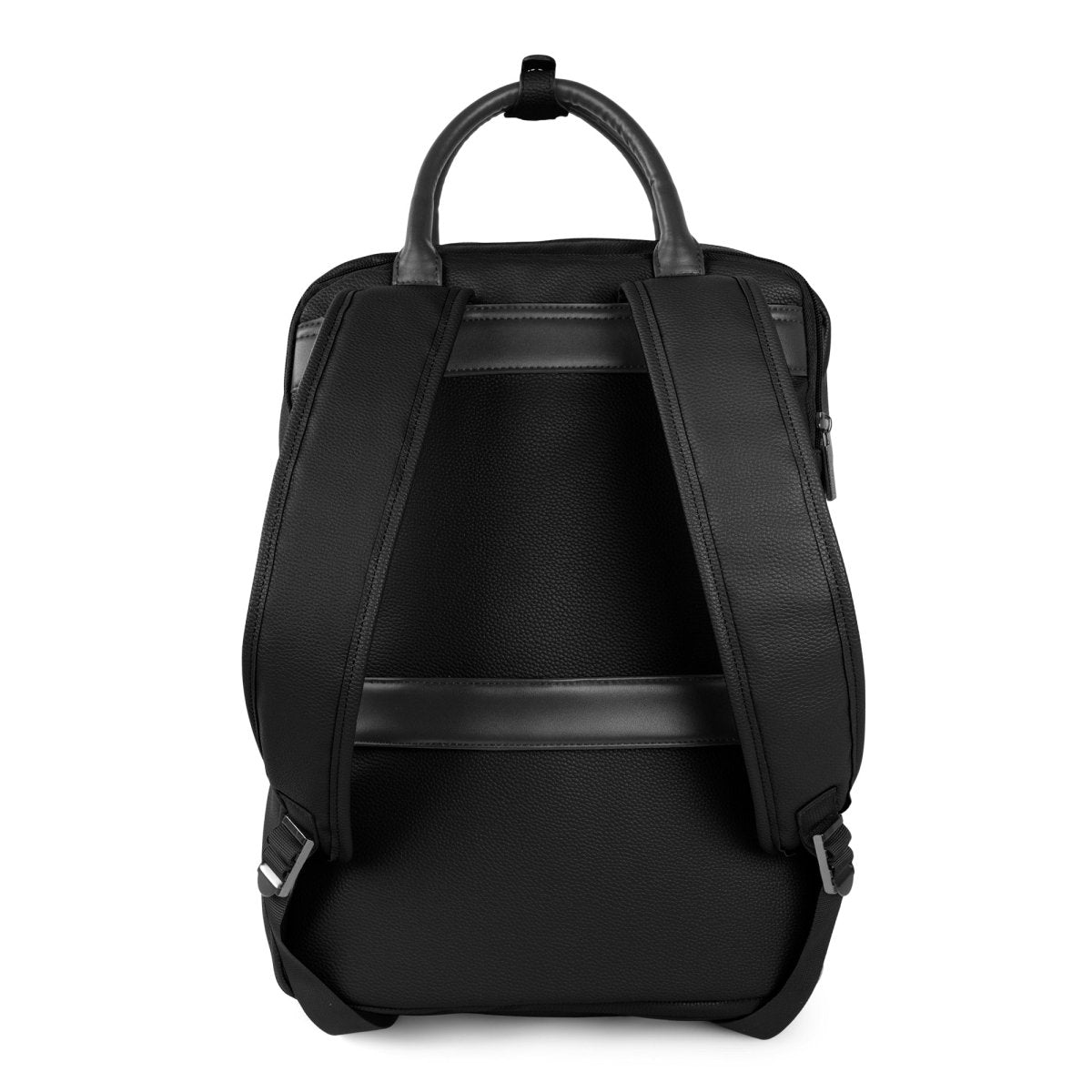 Bugatti Contrast Backpack II - Stylish & Durable Laptop Backpack for Men & Women, Water-Resistant Travel Backpack with USB Charging Port - Perfect for Work, School, College & Outdoor Adventures