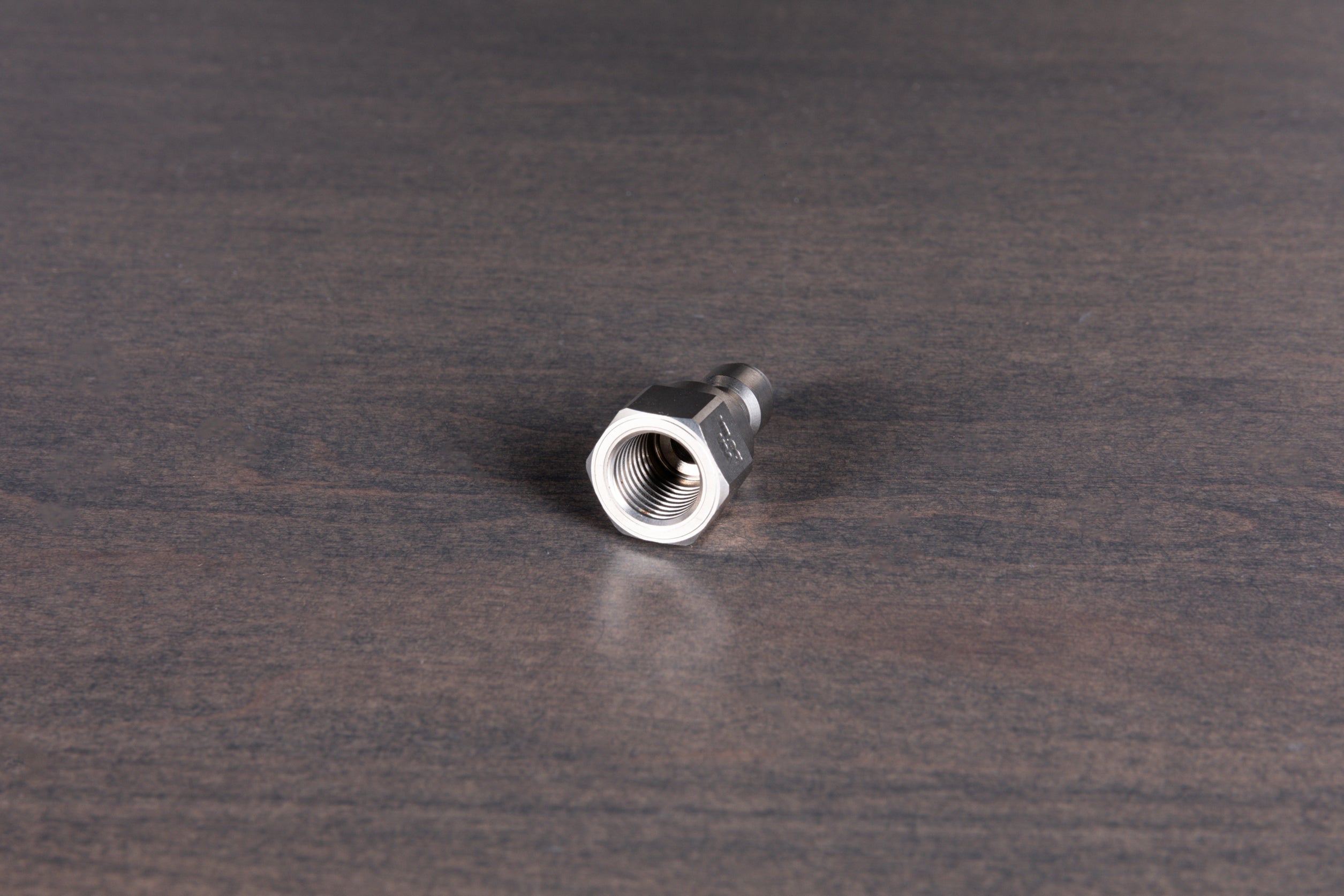 PRIMA 1/4 Inch Stainless Steel Quick Connect (QC) Plug - Durable & Corrosion-Resistant for Hydraulic, Pneumatic, and Plumbing Systems