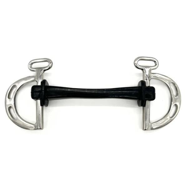 AJR Silomorph Kimberwick Bit - Stainless Steel Horse Bit for Dressage & Jumping - Comfort Fit for Training & Competition