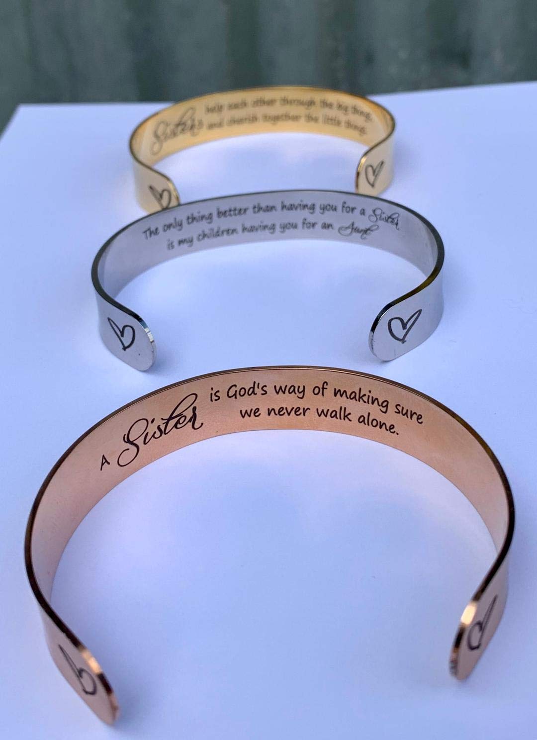 Best Friends Forever Cuff Bracelet - Christmas & Birthday Gift for Her, Mentor, or Boss - Perfect for Friendship Celebrations & Special Occasions