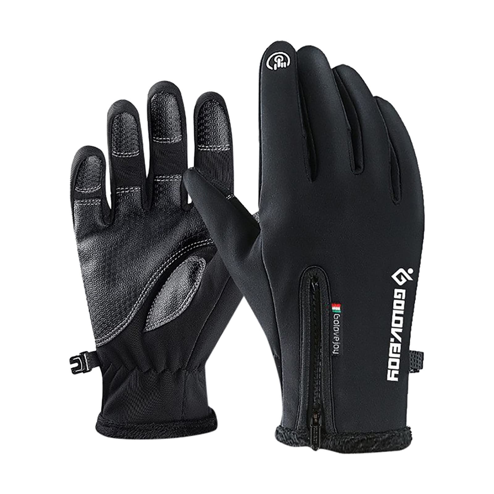 Men's & Women's Winter Gloves - Thickened Warm Touchscreen Gloves for Cold Weather, Outdoor Activities, Skiing, Hiking & Daily Commute