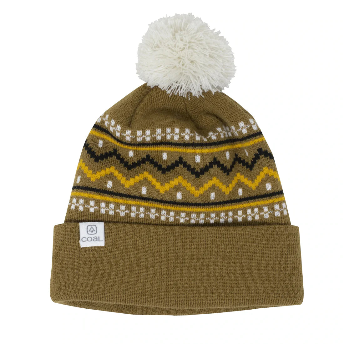Fjord Nordic Pom Beanie Hat for Women & Men 2024 - Soft Winter Knit Beanie with Faux Fur Pom - Cozy Cold Weather Accessory for Skiing, Snowboarding & Outdoor Activities