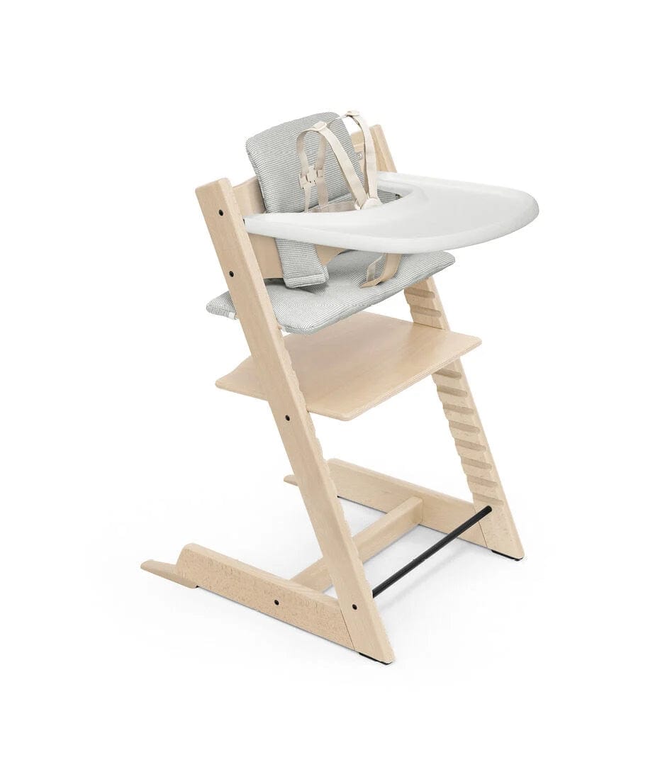 Stokke Tripp Trapp Complete High Chair with Cushion & Tray - Adjustable Baby Feeding Chair for Toddlers - Perfect for Dining, Playtime & Learning Activities