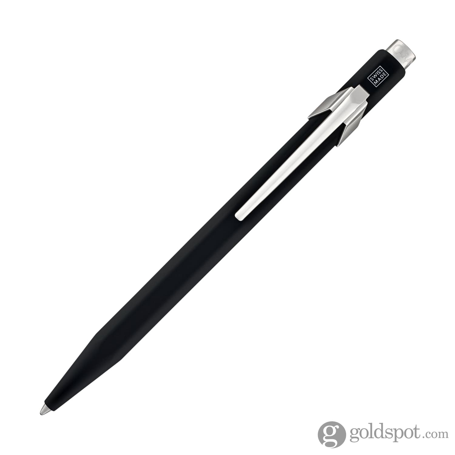 Caran d'Ache 849 Metal Ballpoint Pen - Premium Black Ink Writing Instrument for Professionals & Gift Giving - Perfect for Office, Business Meetings & Signature Signing