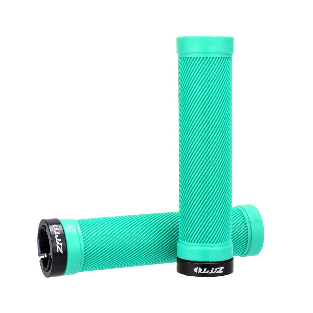 ZTTO Non-Slip Ergonomic Bike Handlebar Grips - Aluminum Alloy Lock Rubber Grips for Road Bike, Mountain Bike, MTB, BMX - Perfect for Commuting, Trail Riding & Urban Cycling