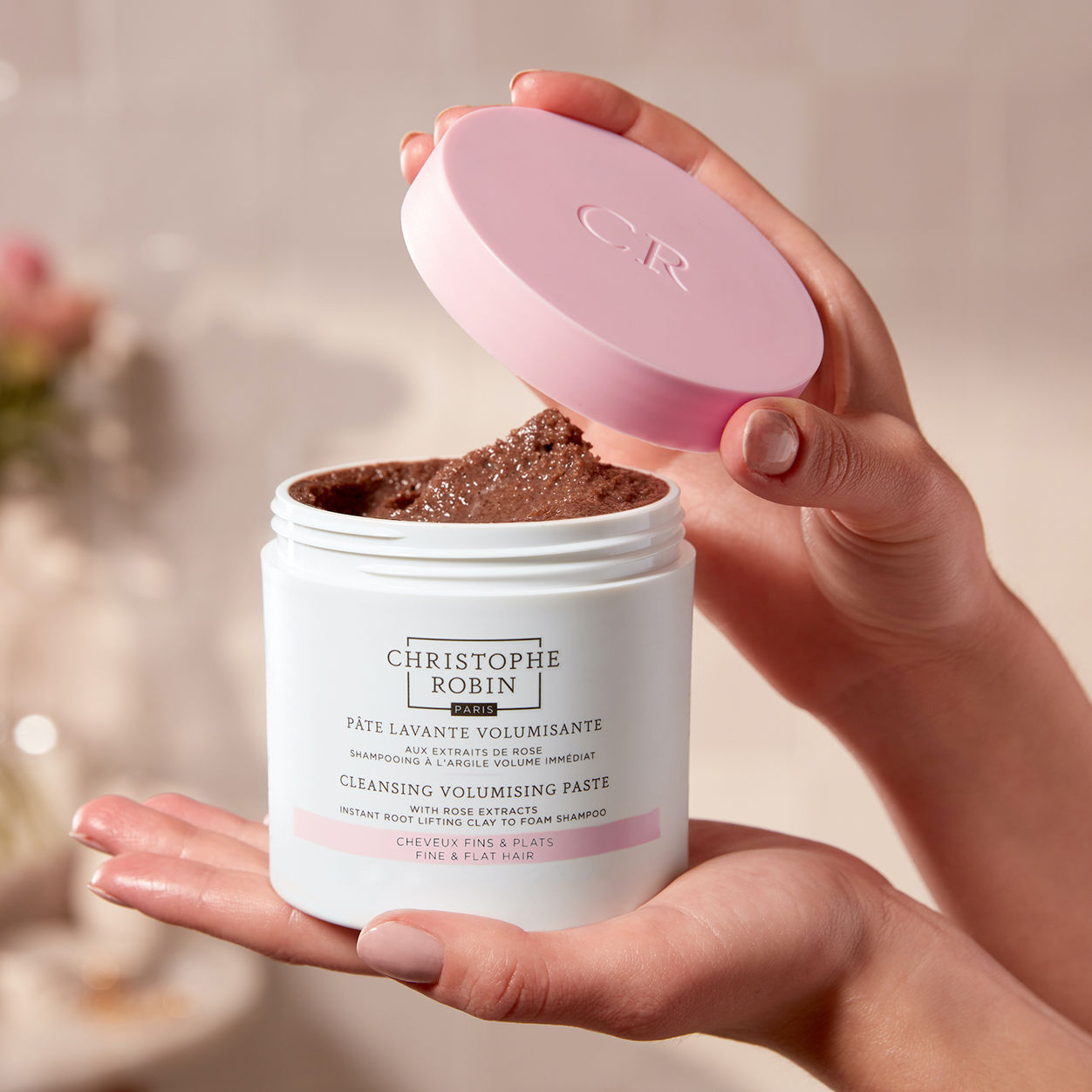 Volumizing Hair Paste with Rose Extracts - Natural Cleansing & Styling for Men & Women - Perfect for Daily Use & Special Occasions