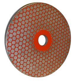 Premium Diamond Tech 260 Grit Grinding Wheel Disc for Metal, Stone & Concrete - Perfect for Sharpening, Polishing & DIY Projects