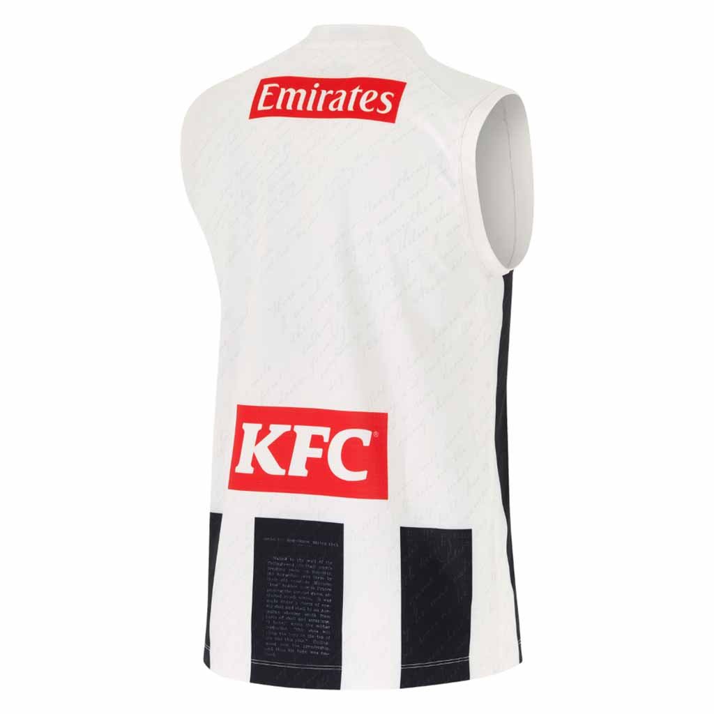 Collingwood Magpies 2025 ANZAC Day Commemorative Guernsey Jersey for Adults - Perfect for AFL Matches & ANZAC Day Events
