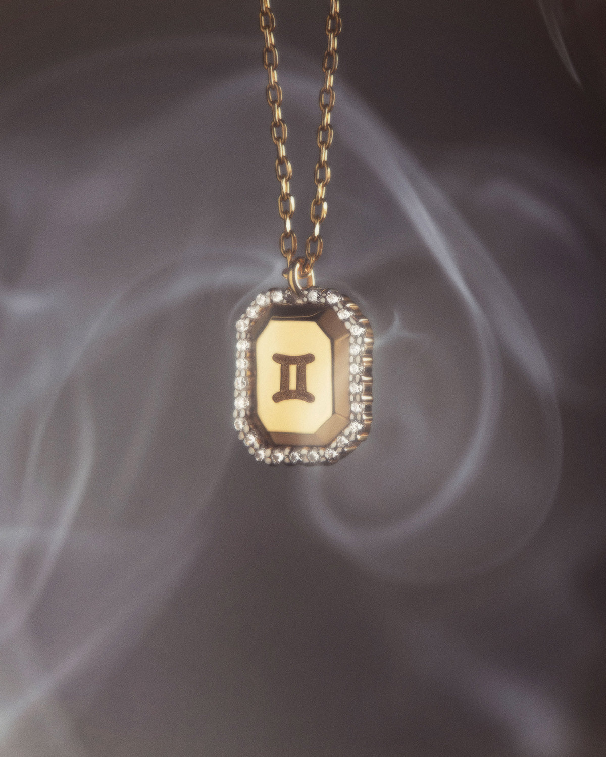 GRID 4 Gemini Zodiac Necklace - Sterling Silver Birthstone Pendant for Women - Perfect Gift for Birthday, Anniversary & Everyday Wear