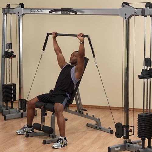 Double Sided Cable Attachment - Durable Gym Equipment for Home & Commercial Use - Perfect for Strength Training, CrossFit, and Functional Fitness Workouts