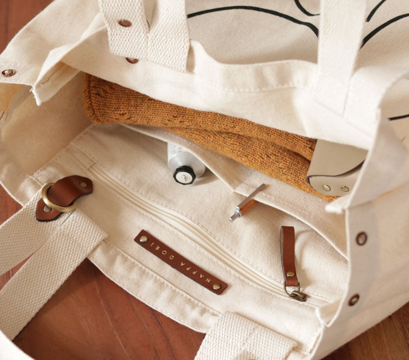 DORI Tote Bag for Women - Stylish & Spacious Canvas Shoulder Bag - Perfect for Work, Travel & Everyday Use
