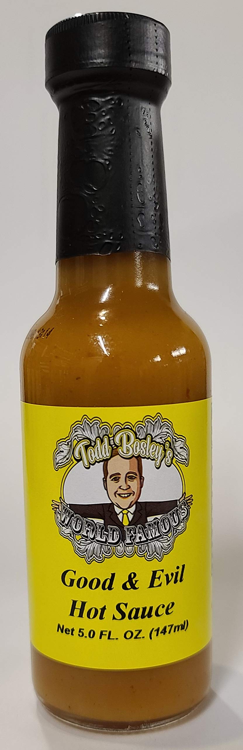 Todd Bosley's World Famous Hot Sauce Variety Gift Pack - 5 Delicious Hot Sauces | Perfect for Gifts, Cooking & Spicy Food Lovers
