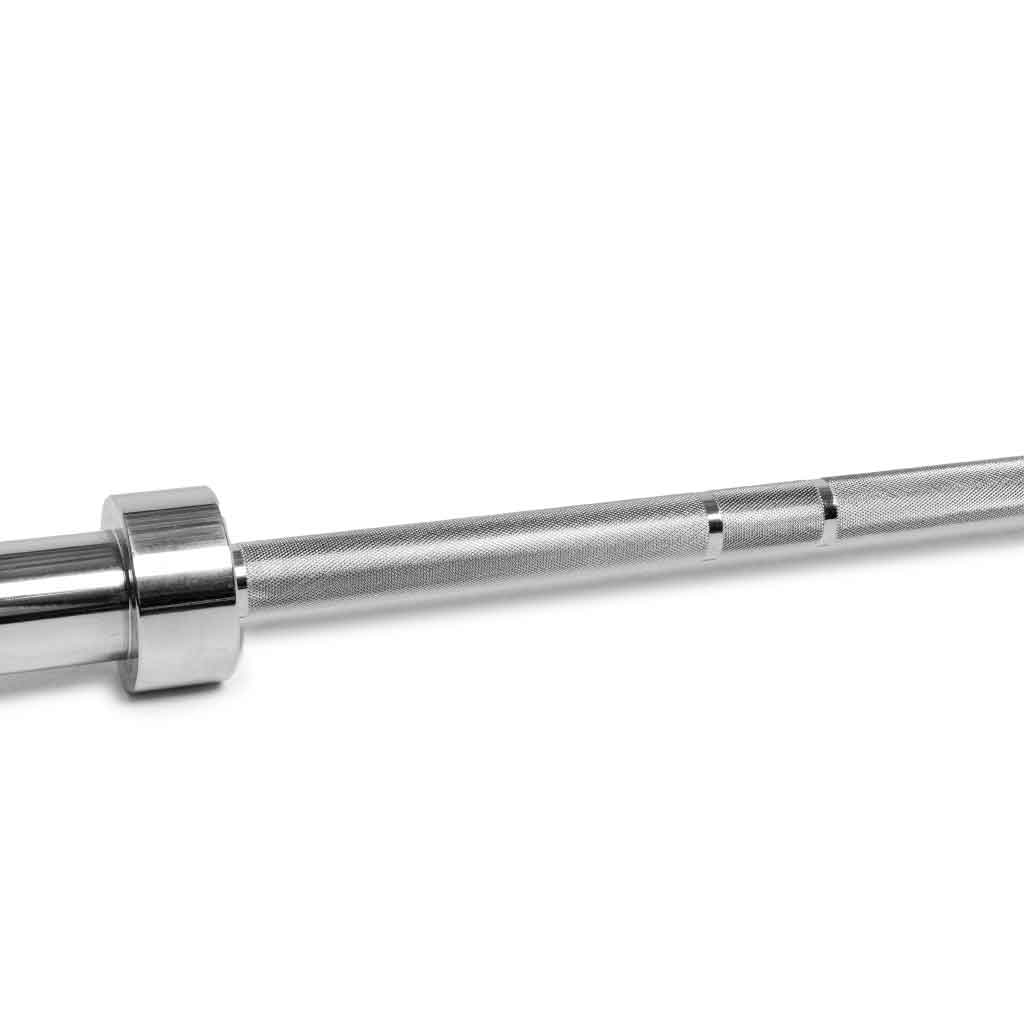 1000 lb Capacity Compact Barbell for Home Gym - Heavy Duty Olympic Bar for Weightlifting, Powerlifting & CrossFit Training