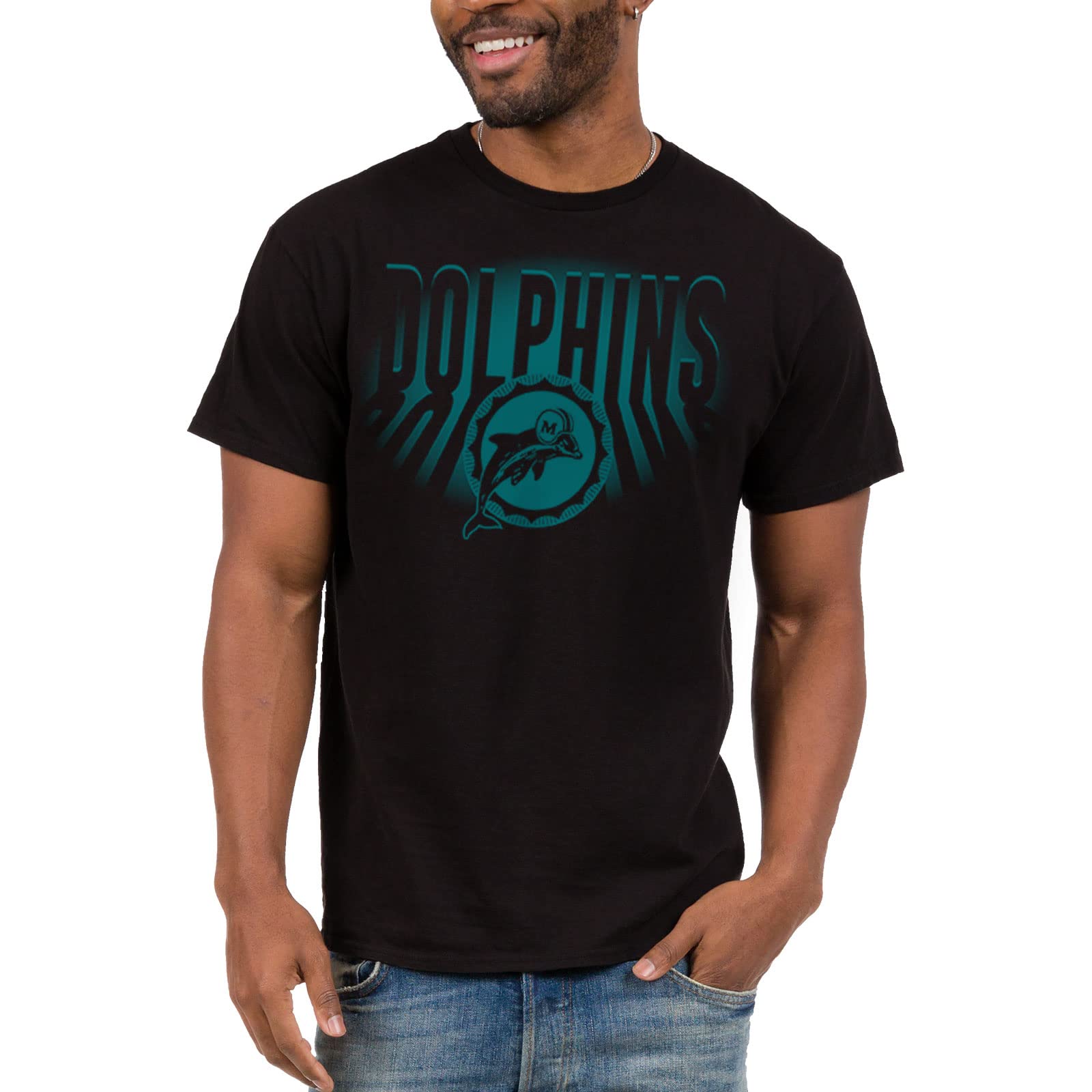 Officially Licensed NFL Junk Food Clothing Team Spotlight Short Sleeve T-Shirt for Men & Women - Football Fan Apparel for Game Day & Casual Wear