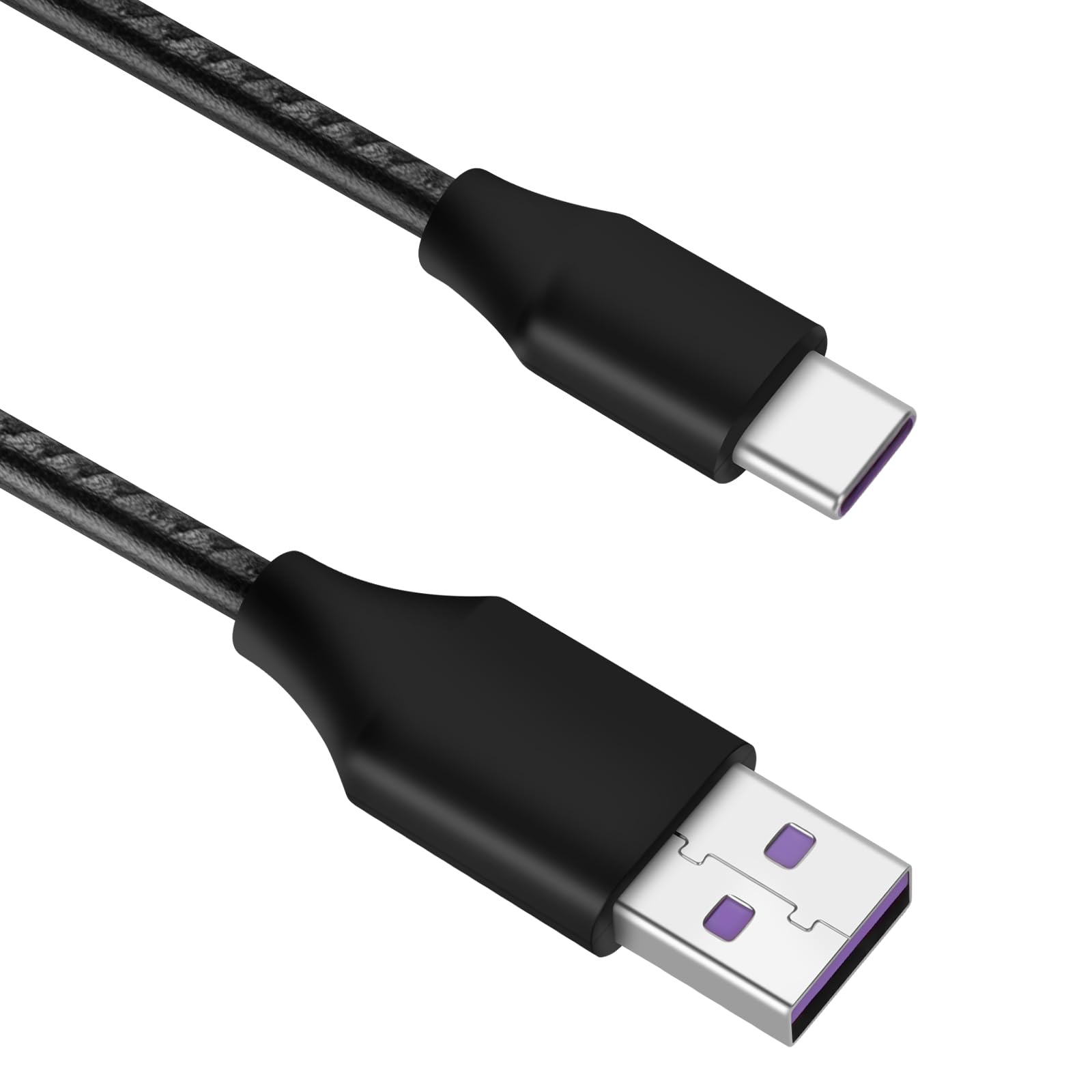 Geekria USB to USB-C Fast Charging Cable - 2Pack (1ft/30cm) Compatible with Skullcandy Push ANC, Active, Dime, Evo, Sesh Earbuds | Replacement Power Cord for Quick Charging | Perfect for Travel, Gym & Daily Use