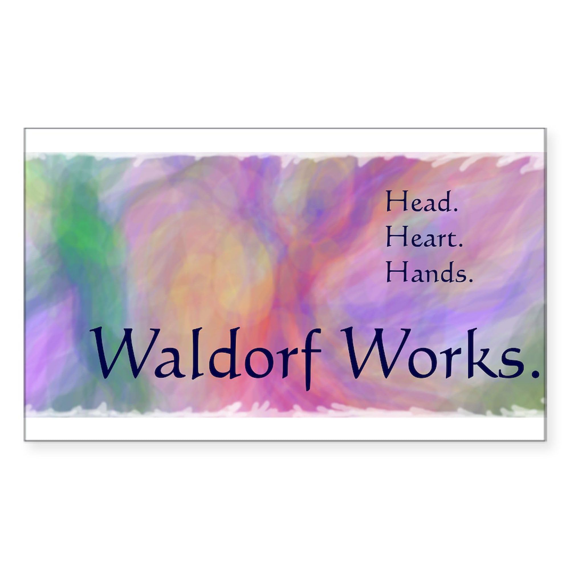 Custom Rectangle Car Stickers - Durable Bumper Decals for Cars & Laptops