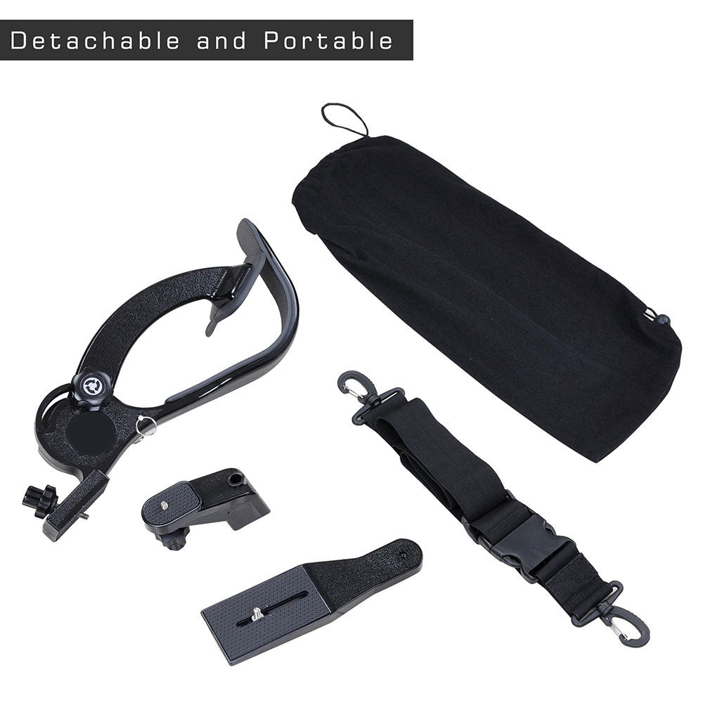 Professional Shoulder Support Stabilizer for DSLR & DV Cameras - Steadicam for Smooth Video Recording - Perfect for Vlogging, Filmmaking, and Live Streaming