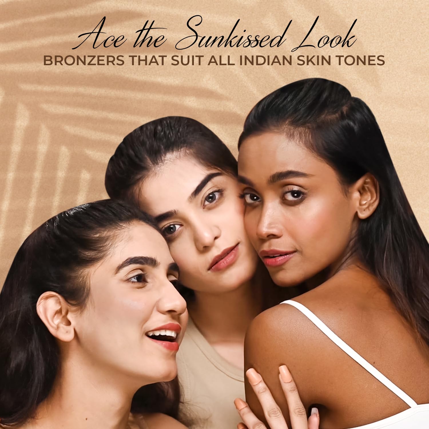 Just Herbs Nourishing Pressed Bronzer with Liquorice & Cica - 3.5g Honey Shade | Face Contouring & Highlighting Makeup | Perfect for Daily Wear & Special Occasions