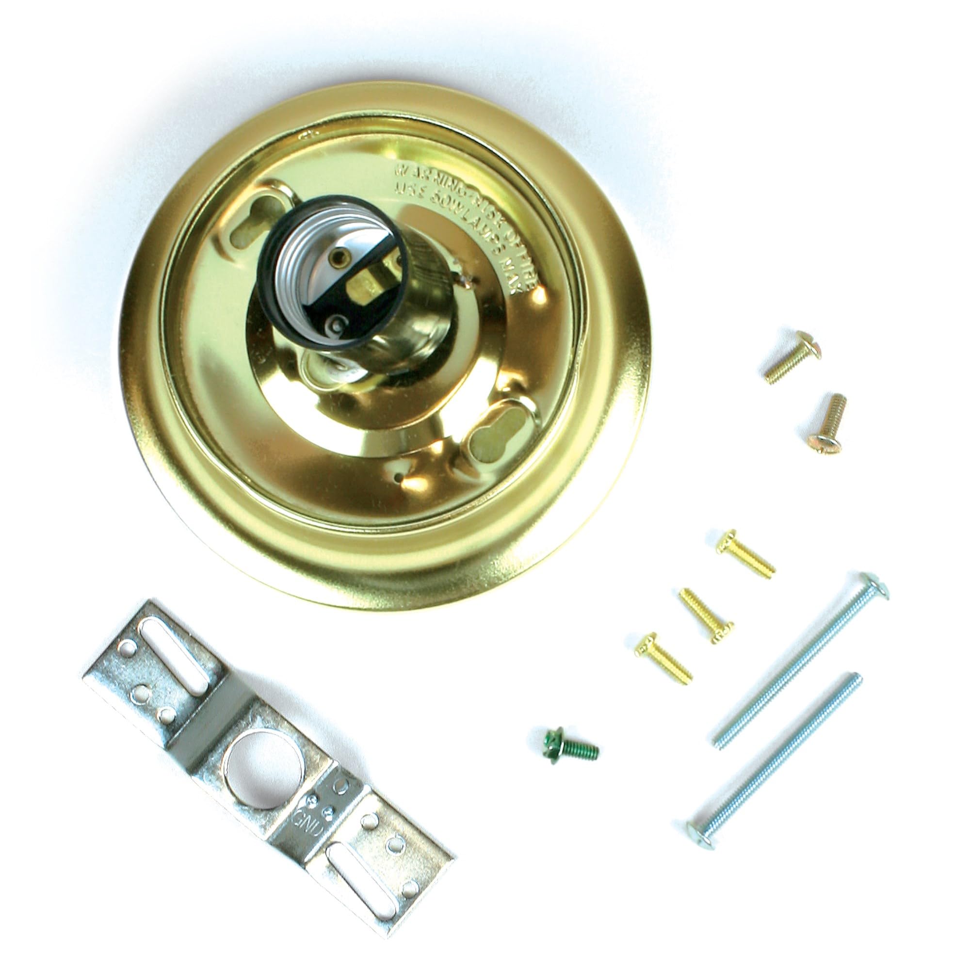 Jandorf 60221 Brass Glass Holder Adapter Kit - Universal Fit for Wine, Beer & Cocktail Glasses - Perfect for Home Bars, Restaurants & Outdoor Entertaining