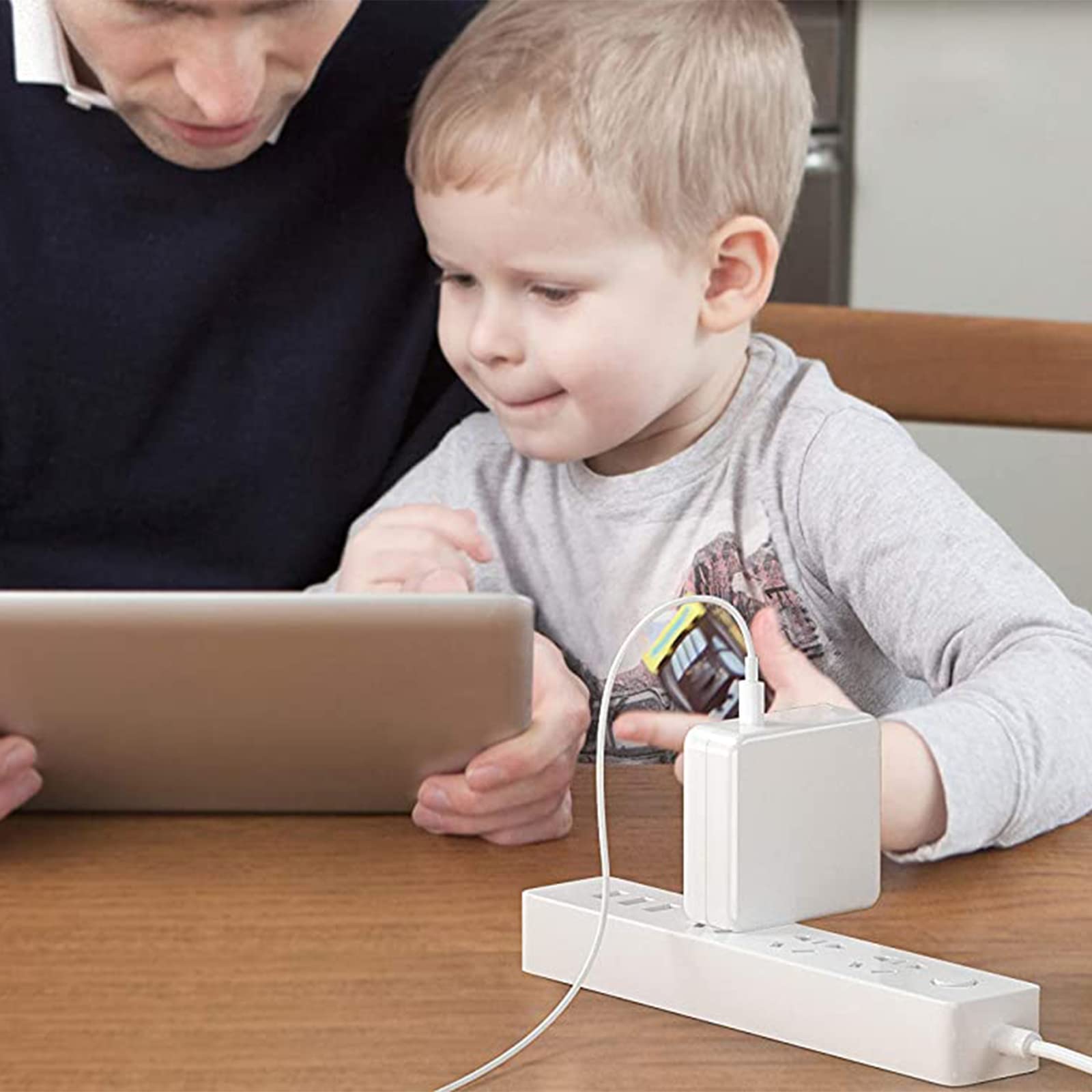 Original Title: Mac Book Pro Charger - 118W USB C Charger Fast Charger Compatible with MacBook Pro/Air, M1 M2 M3 M4, iPad Pro, Samsung Galaxy, and More USB-C Devices(6.6 ft Cable Included)    Optimized Title: **118W USB-C Fast Charger for MacBook Pro/Air (M1/M2/M3/M4), iPad Pro, Samsung Galaxy & More - Includes 6.6ft Cable | High-Speed Charging for Work, Travel & Home Use**