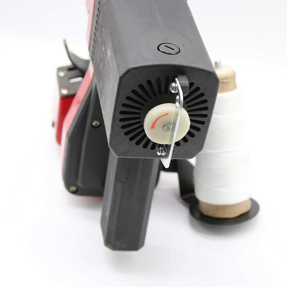 Industrial Sewing Machine 110V 190W Heavy Duty High-Speed Portable Metal Electric Sewing Machine | Handheld Bag Closer & Sack Stitcher for Leather, Canvas, Upholstery | Perfect for Tailoring, DIY Crafts & Commercial Use