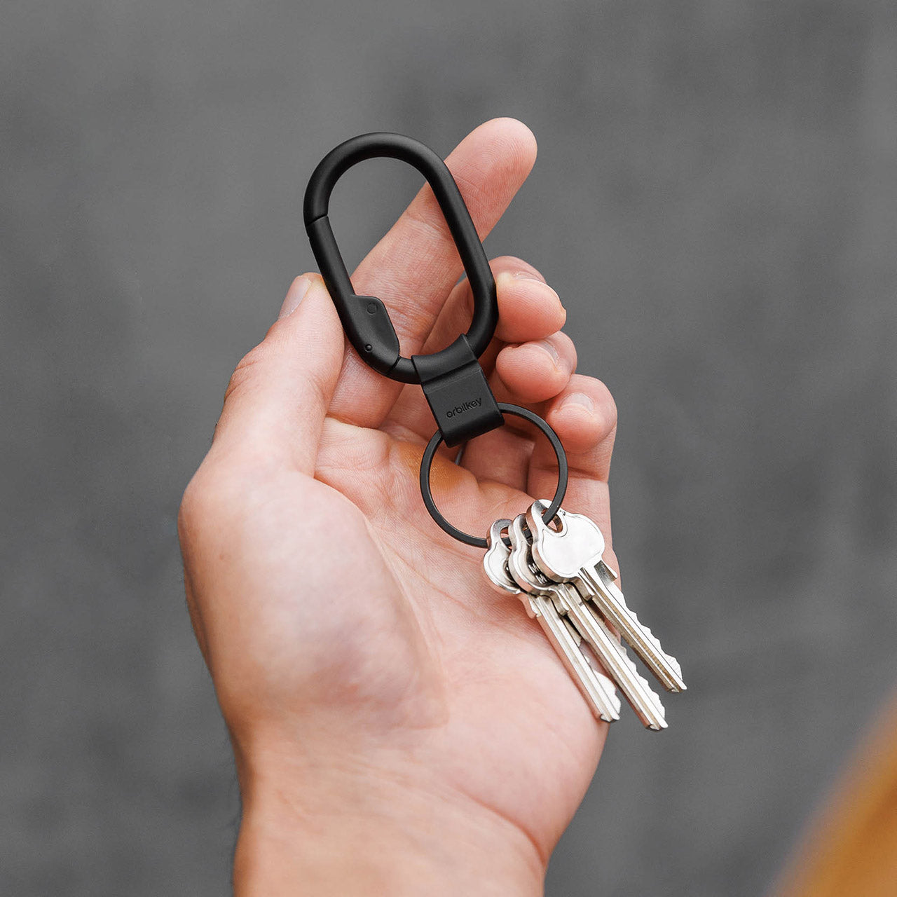 Orbitkey Clip Mini - Compact Key Organizer with RFID Blocking | Perfect for Travel, Office & Everyday Carry (EDC) - Secure Your Keys & Cards in Style