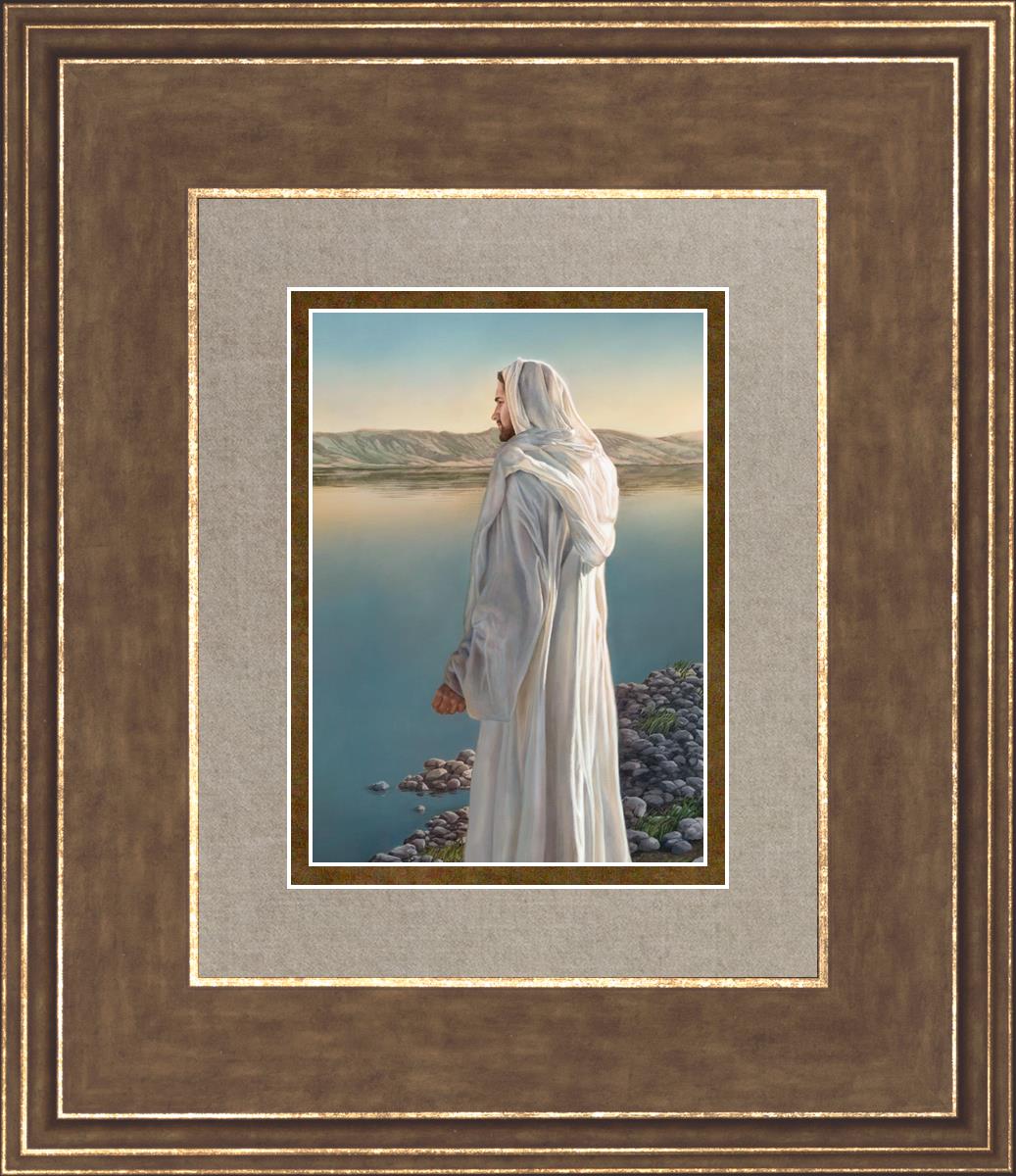 Come Follow Me by Liz Lemon Swindle - Inspirational Christian Art Print for Home, Office & Church Decor - Perfect for Gifts & Spiritual Uplift