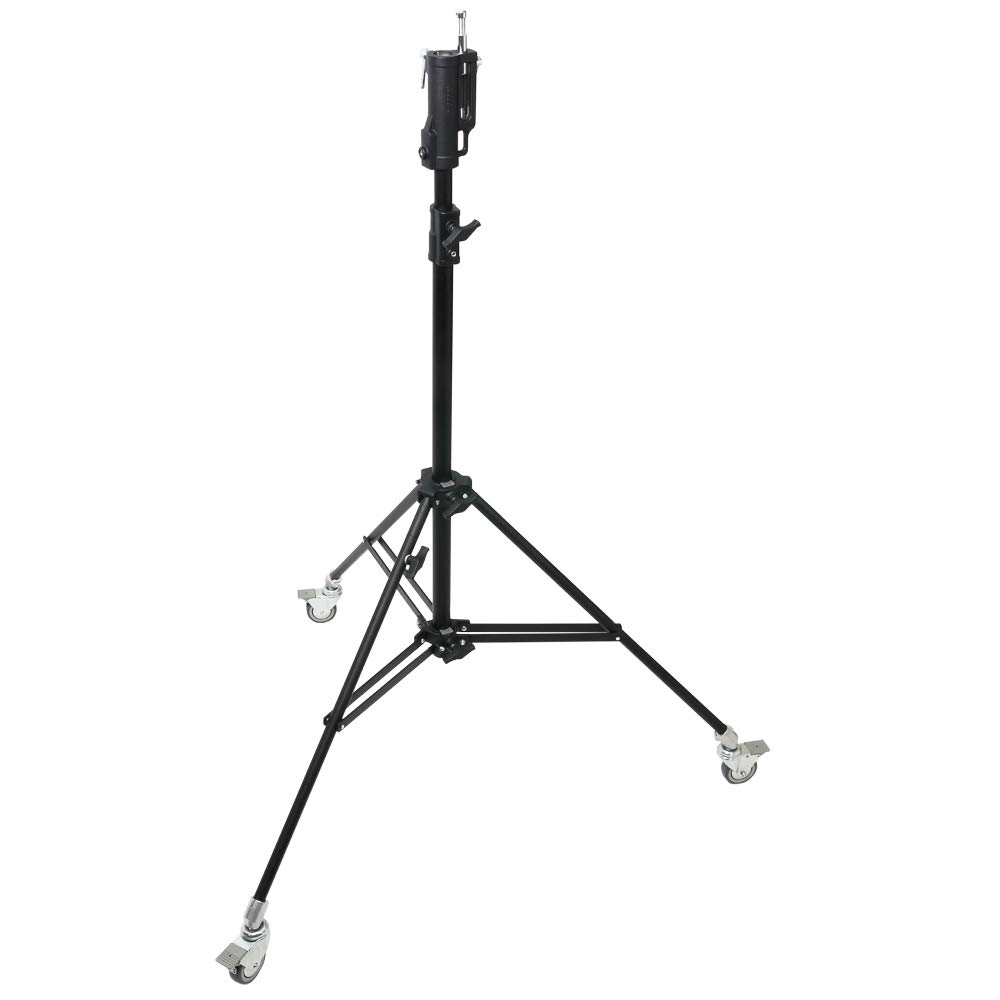 Kupo Master Combo Stand with Wheels - Heavy Duty Light Stand with Casters for Studio & Location Photography (KS200811) | Perfect for Professional Photographers & Videographers