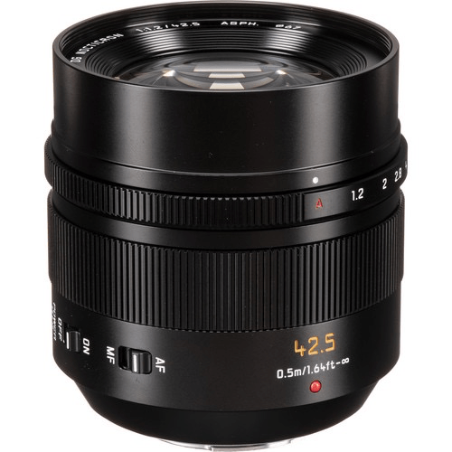 Panasonic LUMIX G Leica DG Nocticron 42.5mm f/1.2 ASPH Power OIS Lens - Premium Portrait & Low Light Photography Lens for Mirrorless Cameras - Perfect for Weddings, Events and Professional Studio Work