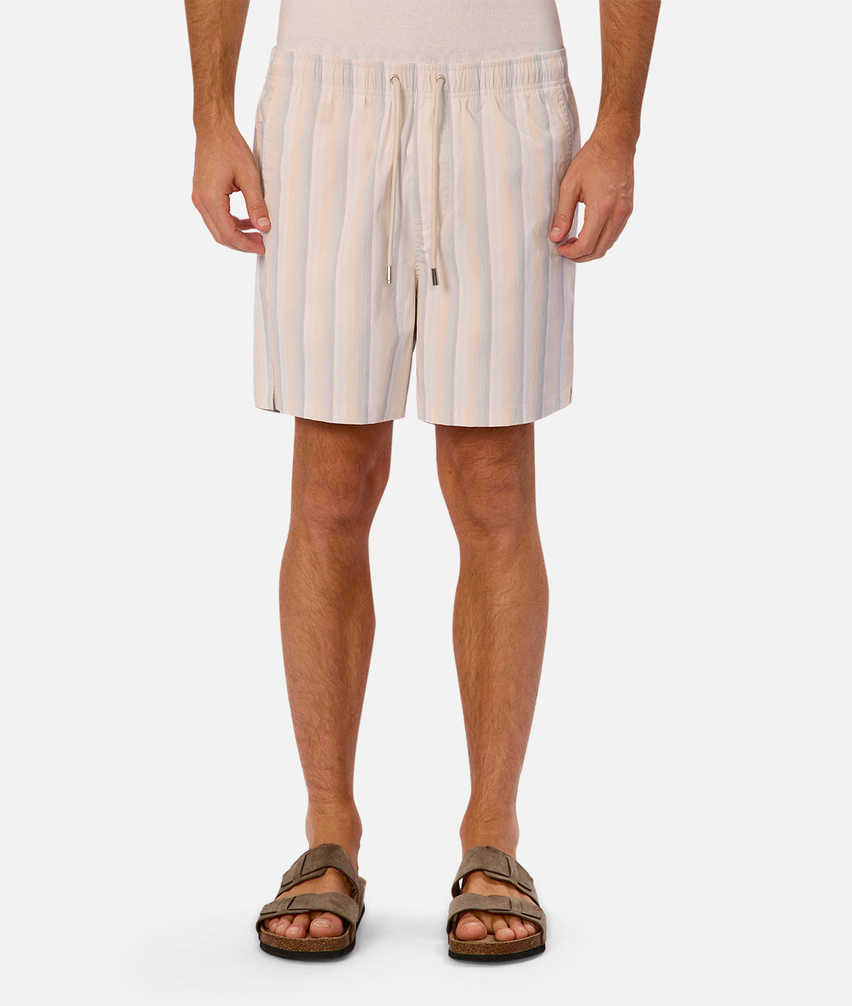 **The Padre Swim Shorts for Men - Quick-Dry Stone Blue Combo | Comfortable Beach & Pool Swimwear for Summer Vacation & Water Sports**