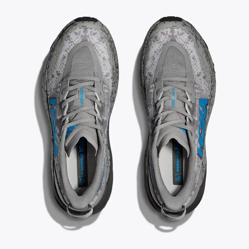 Hoka Speedgoat 6 Trail Running Shoes for Men - Wide Width | Lightweight Cushioned Hiking & Outdoor Adventure Footwear for Rough Terrain