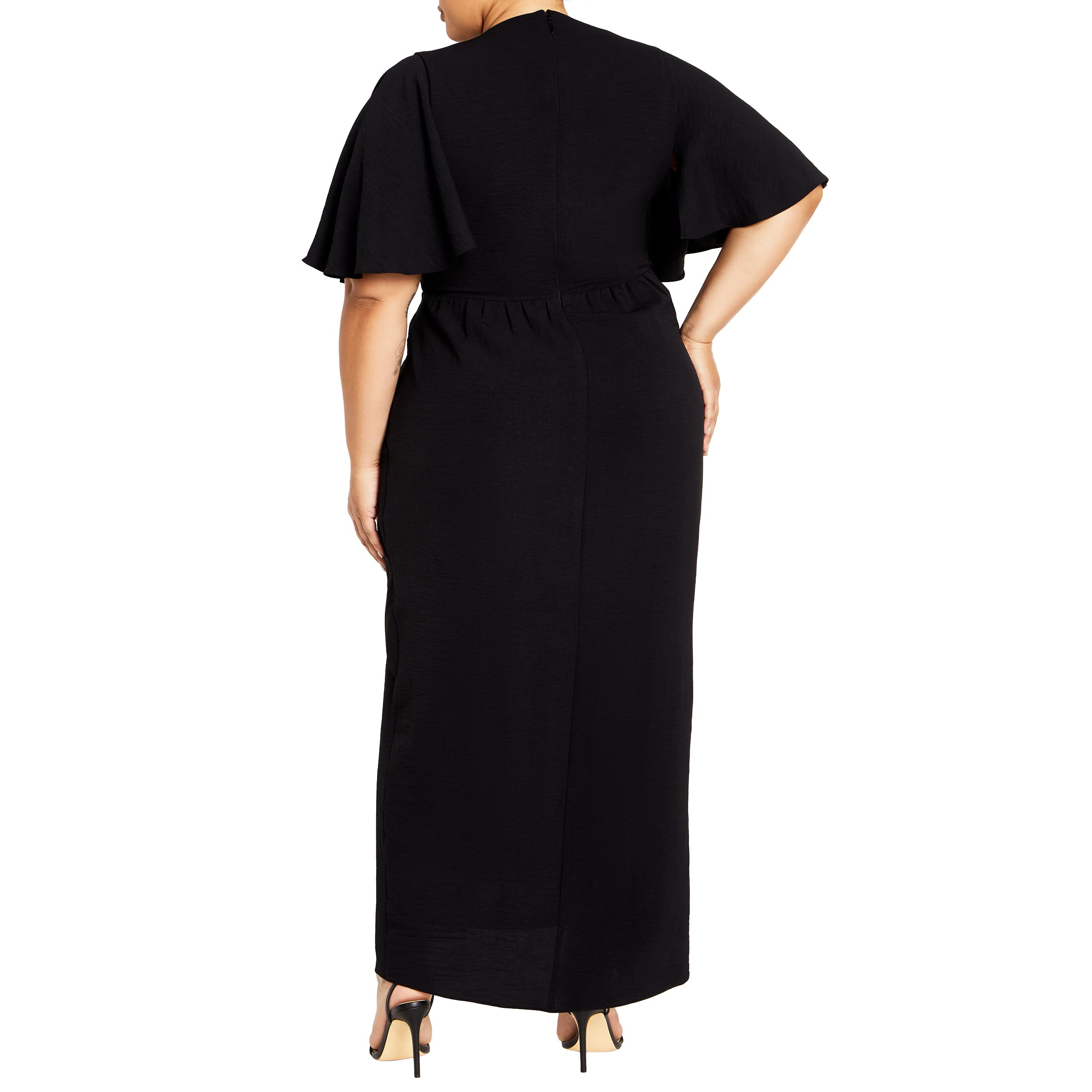 Braelynn Plus Size Maxi Dress for Women - Flowy Long Summer Dress with Pockets, Perfect for Beach, Vacation & Casual Outings