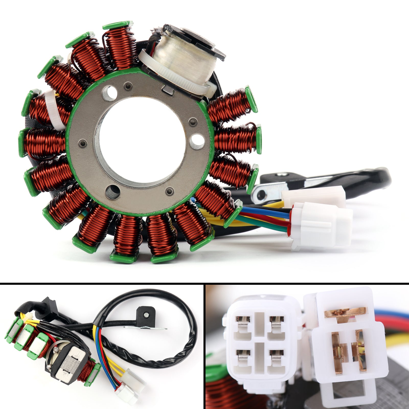 1999-2000 Yamaha YFM250 Bear Tracker ATV Stator Coil - California Model - Replacement Part for Electrical System Repair - Perfect for Off-Roading & Trail Riding Adventures
