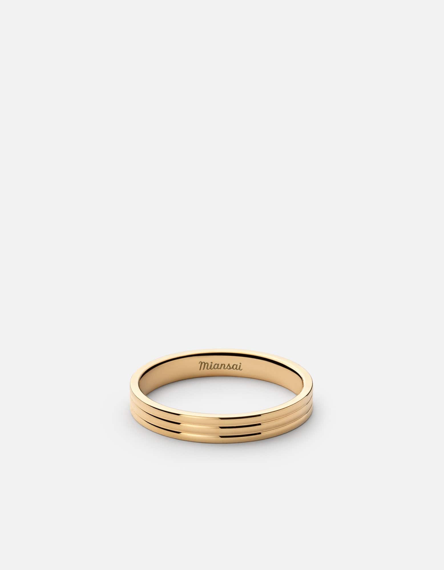 Stag Ring for Men - 14K Gold Vermeil Deer Antler Jewelry - Perfect for Weddings, Anniversaries & Outdoor Adventures
