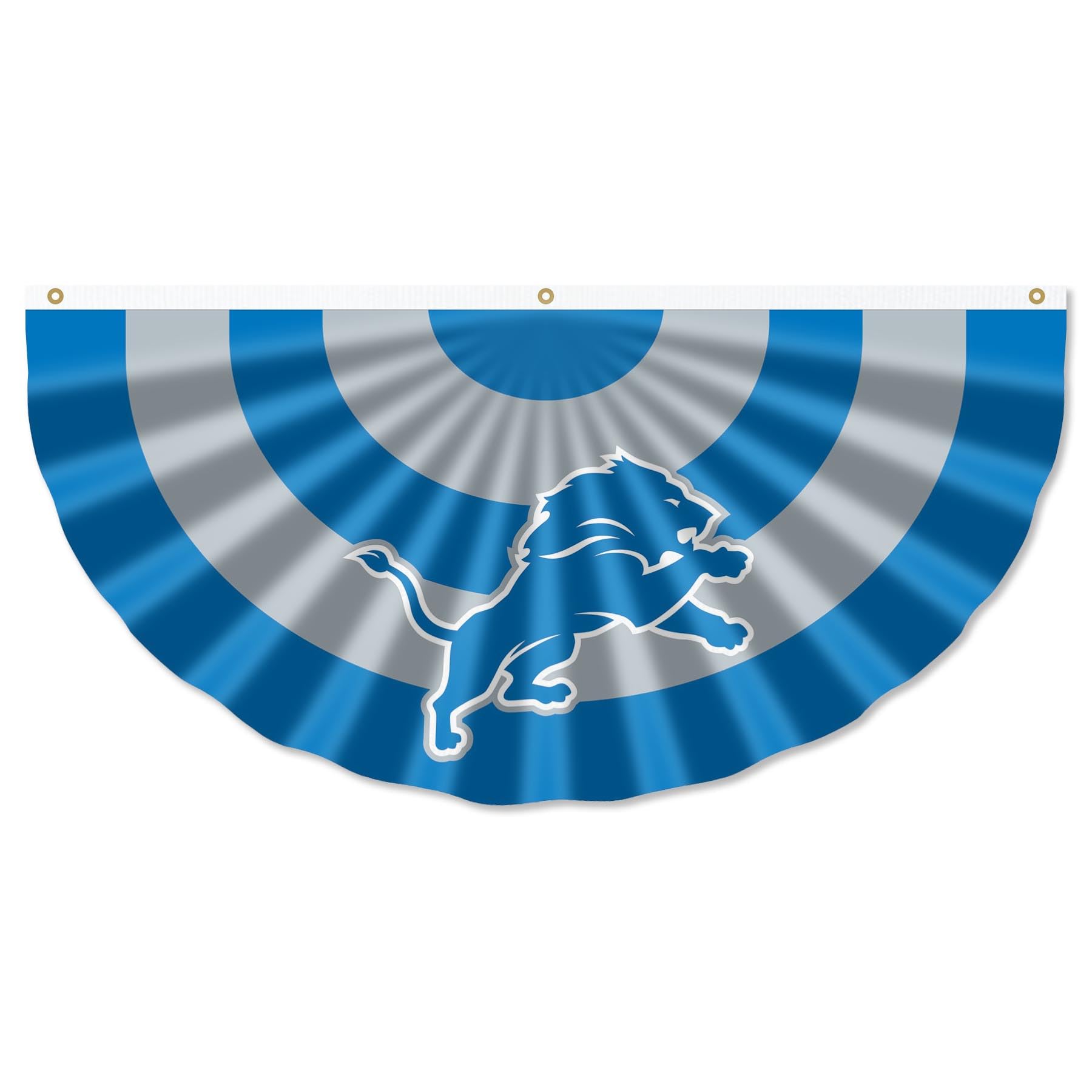 WinCraft Detroit Lions Bunting Pleated Fan Banners - NFL Team Spirit Decor for Game Day, Tailgating & Home Decor