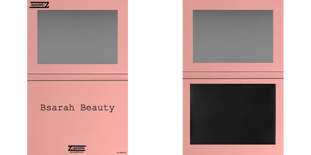 Custom Extra Large Z Palette - Magnetic Makeup Palette for Eyeshadows & Blush - Perfect for Professional Artists & Travel Makeup Organizer