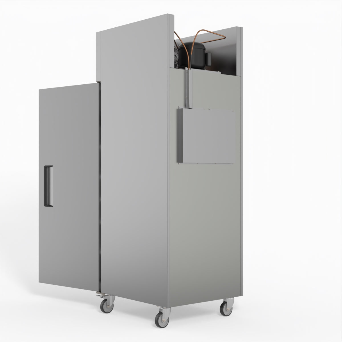 600L Stainless Steel Commercial Upright Refrigerator with Glass Door - GNX600TN - Perfect for Restaurants, Supermarkets & Catering Businesses