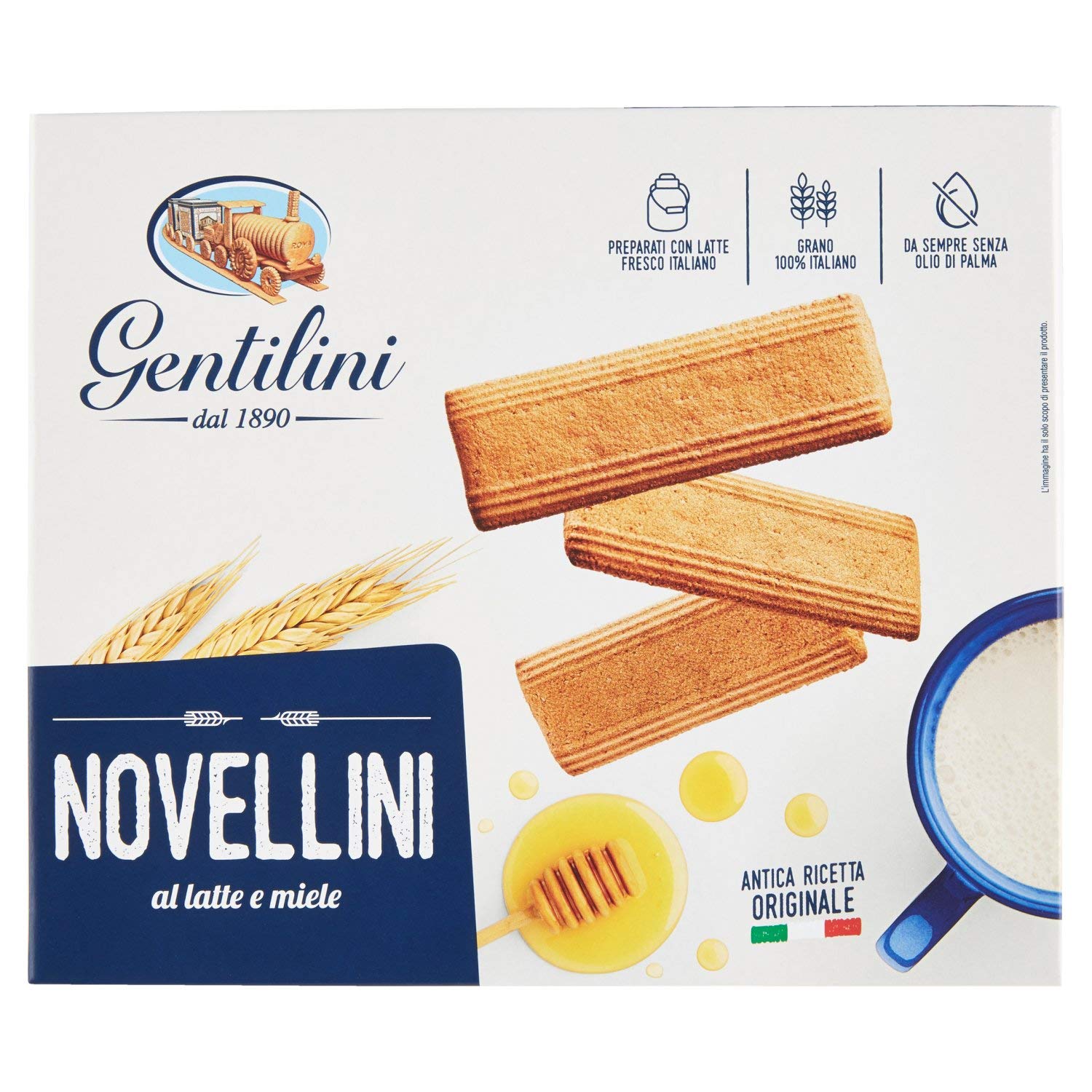 Gentilini Novellini Italian Pasta - 500g Pack | Premium Durum Wheat Semolina Pasta for Authentic Italian Dishes | Perfect for Spaghetti Carbonara, Pasta Salad & Family Dinners