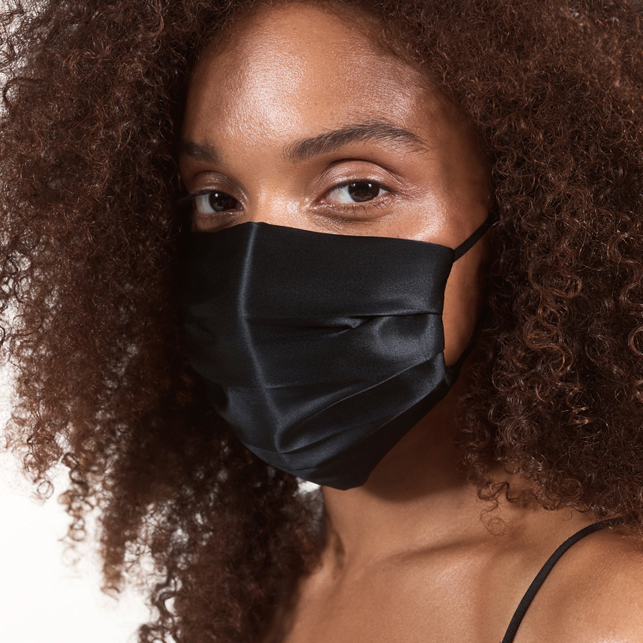 Double Sided Silk Reusable Face Mask - Breathable & Washable for Daily Use, Travel & Outdoor Activities