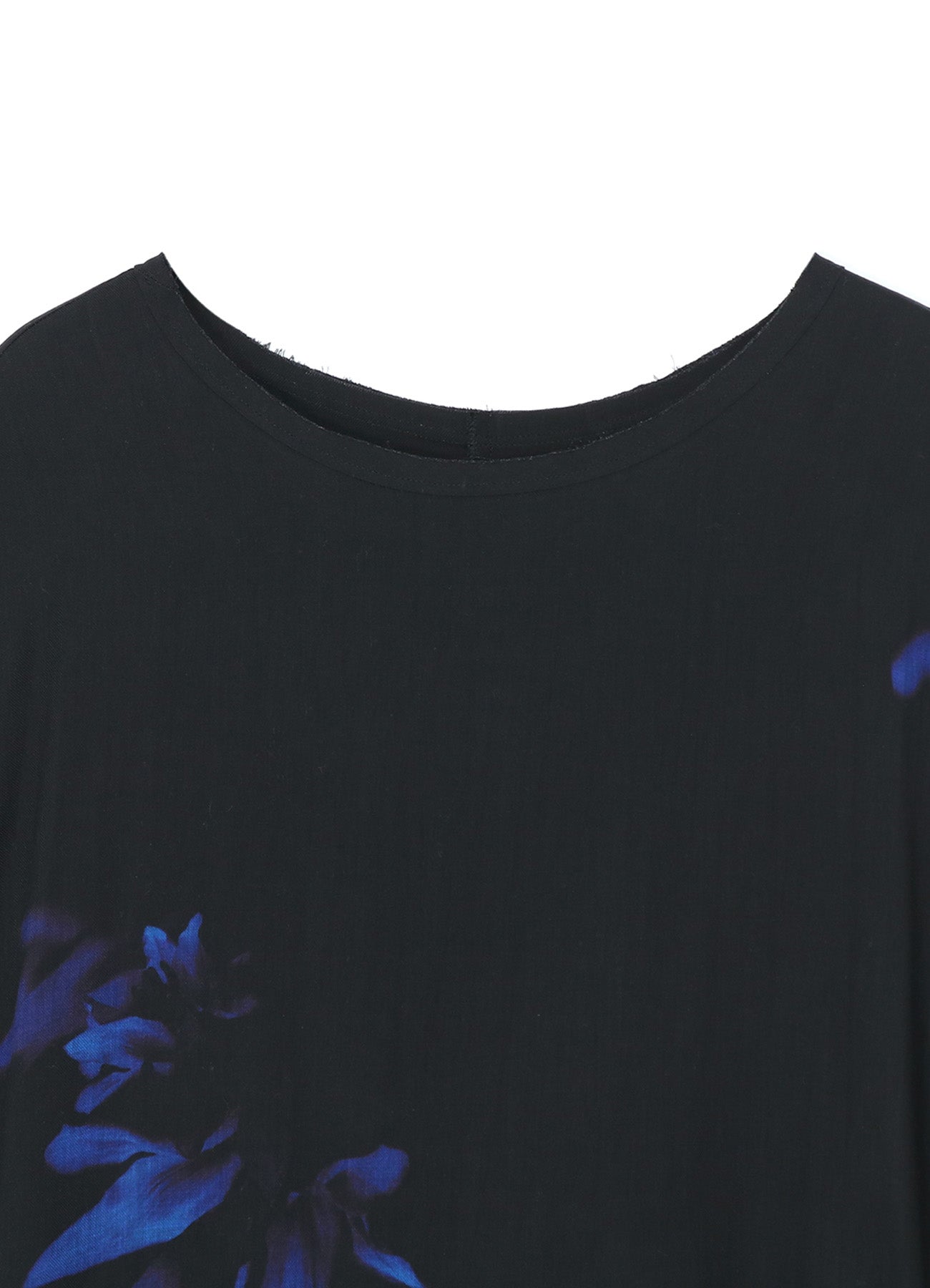 Blue Lilies Print Sleeveless Dress for Women - Floral Summer Dress for Beach, Party & Casual Wear